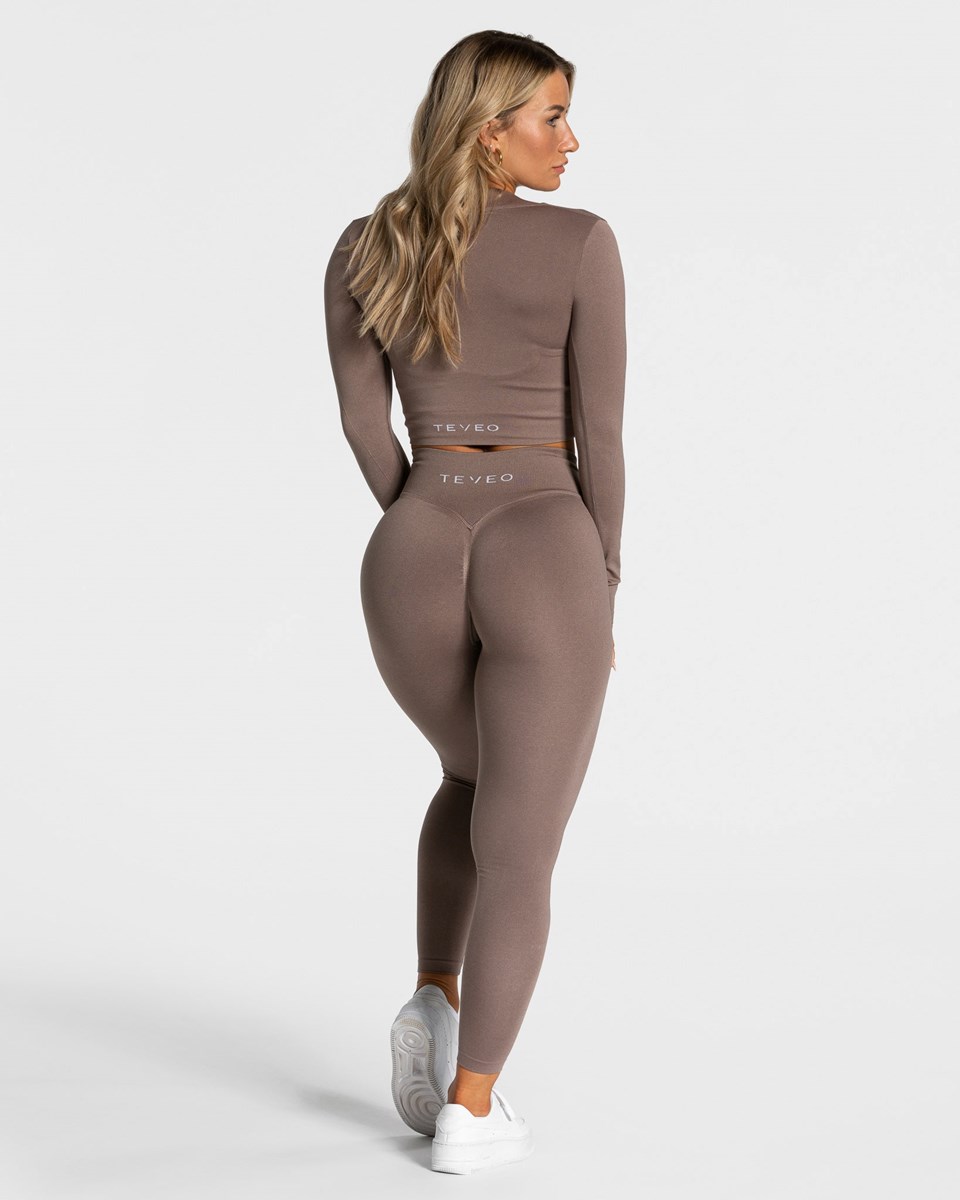 TEVEO Statement Zip Jackets Mokka | OESG-26985