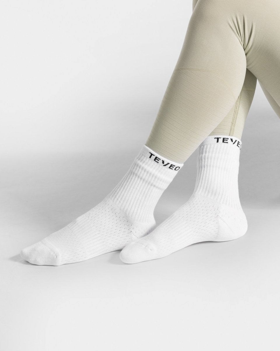 TEVEO TEVEO Air Socken (2er) Bílé | IBZV-47201