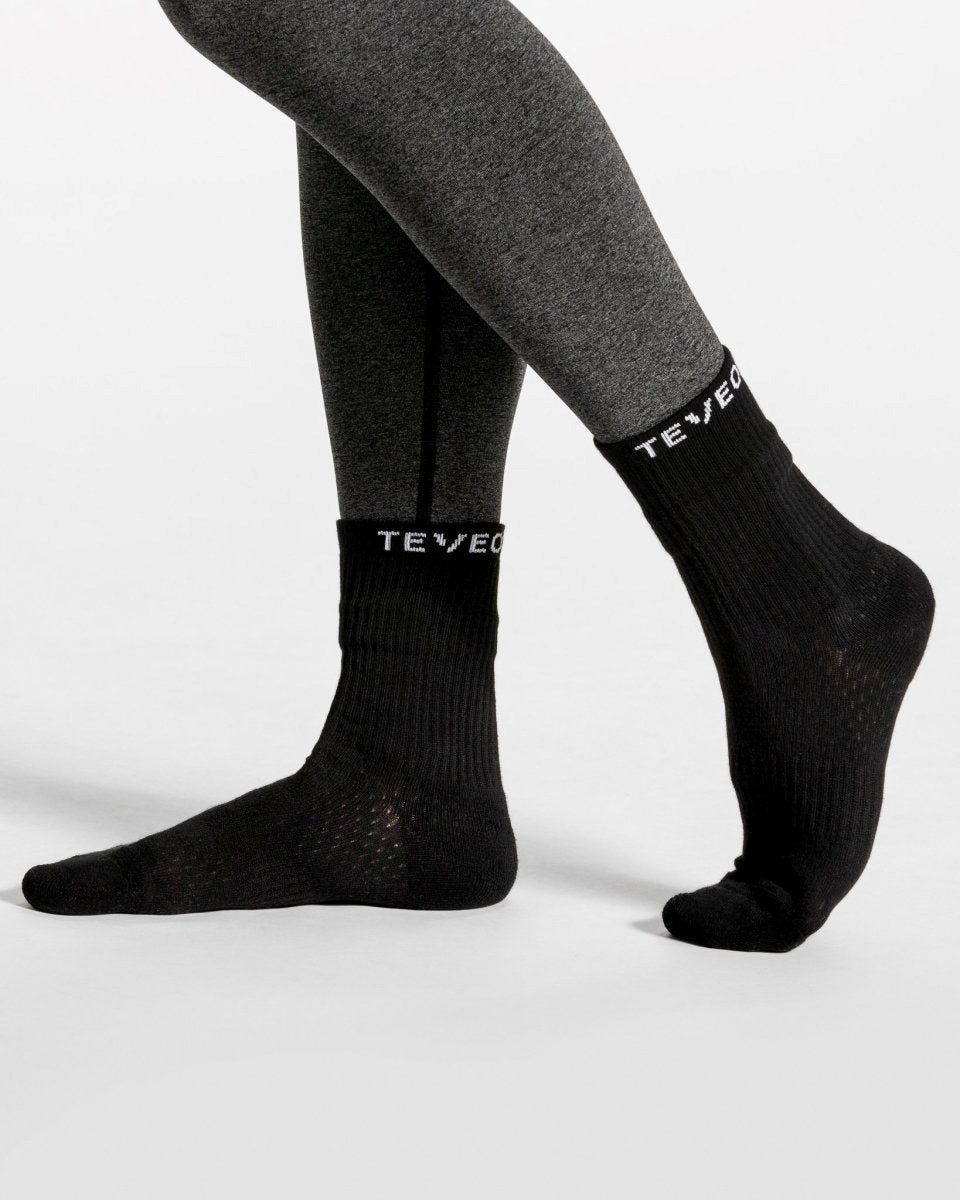 TEVEO TEVEO Air Socken (2er) Černé | DRQG-87503