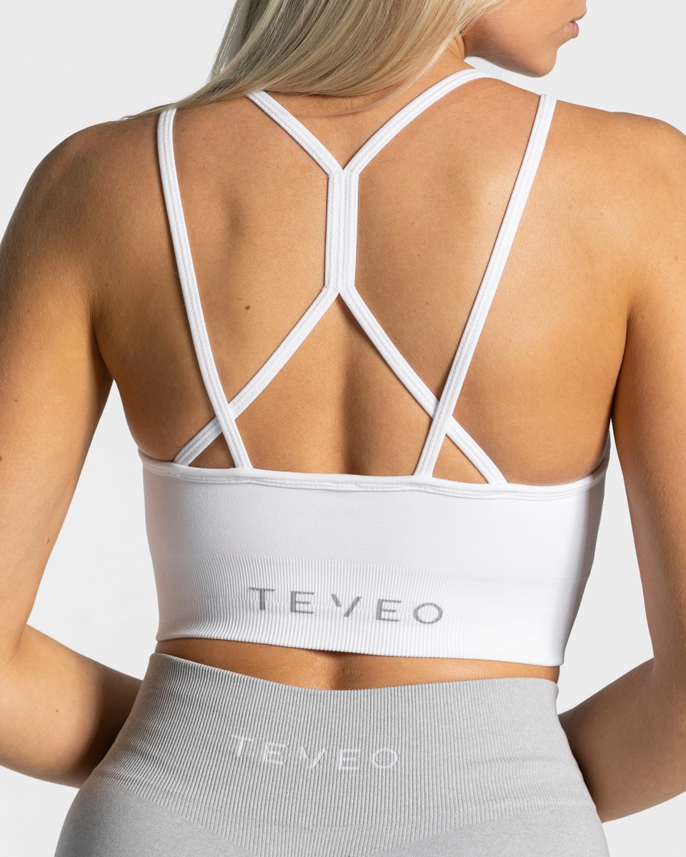 TEVEO Timeless Scrunch Bh Bílé | SUIN-52471