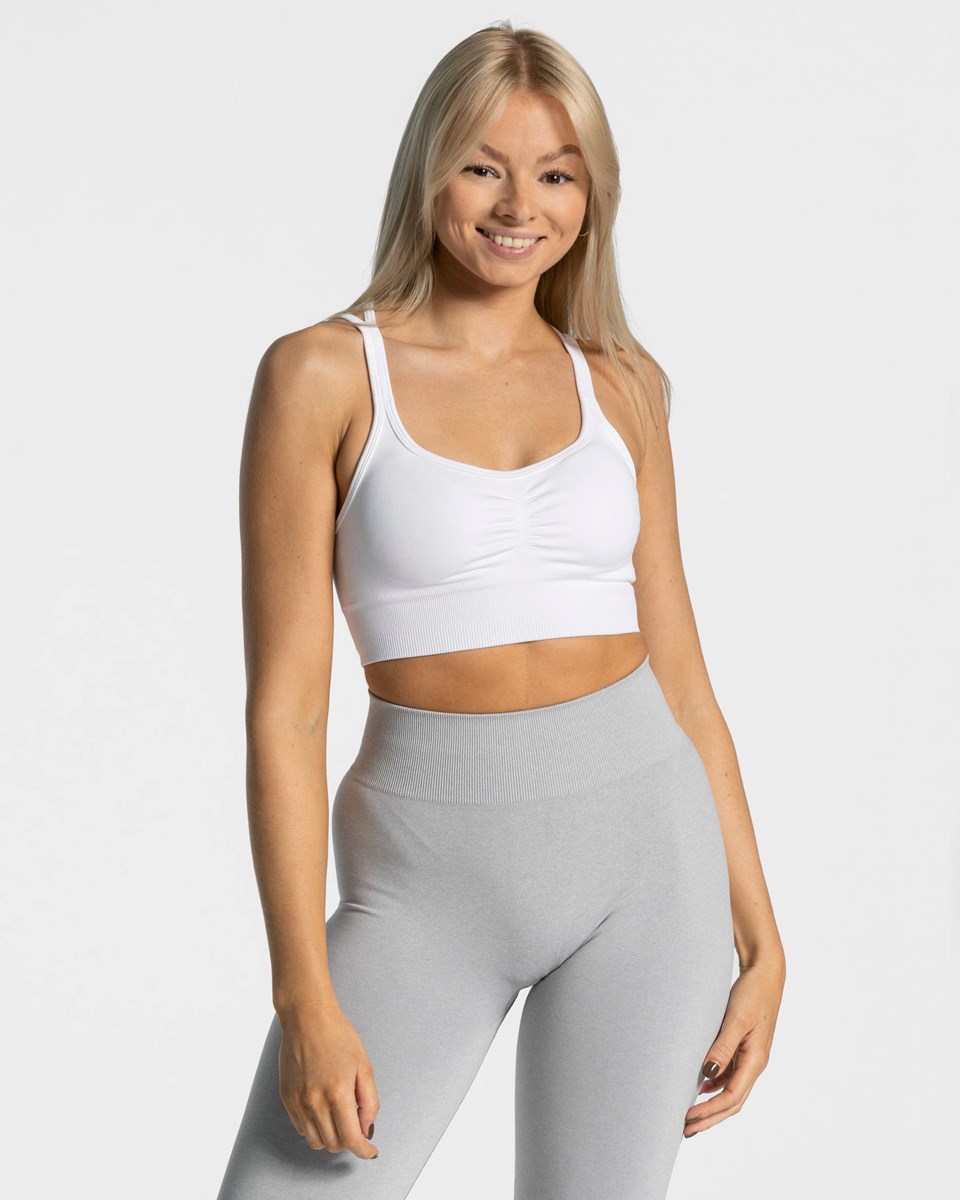 TEVEO Timeless Scrunch Bh Bílé | SUIN-52471