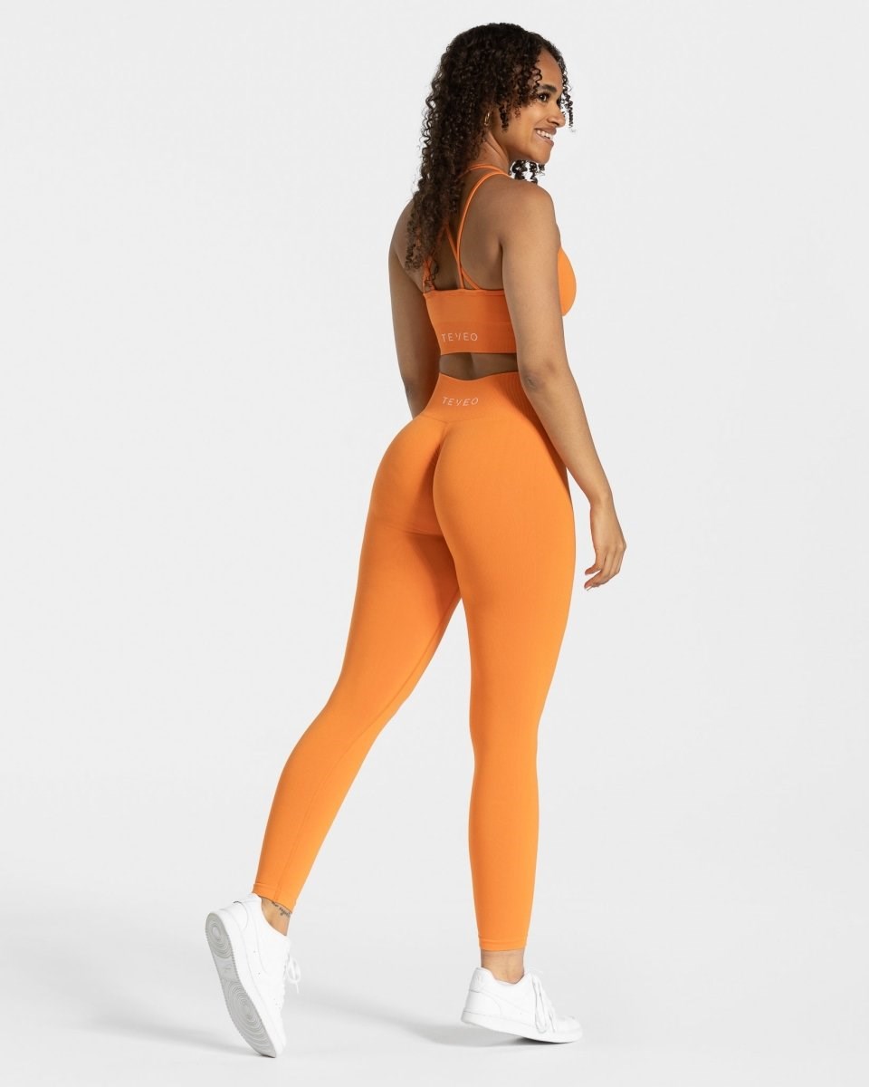 TEVEO Timeless Scrunch Bh Oranžové | SOTU-36782
