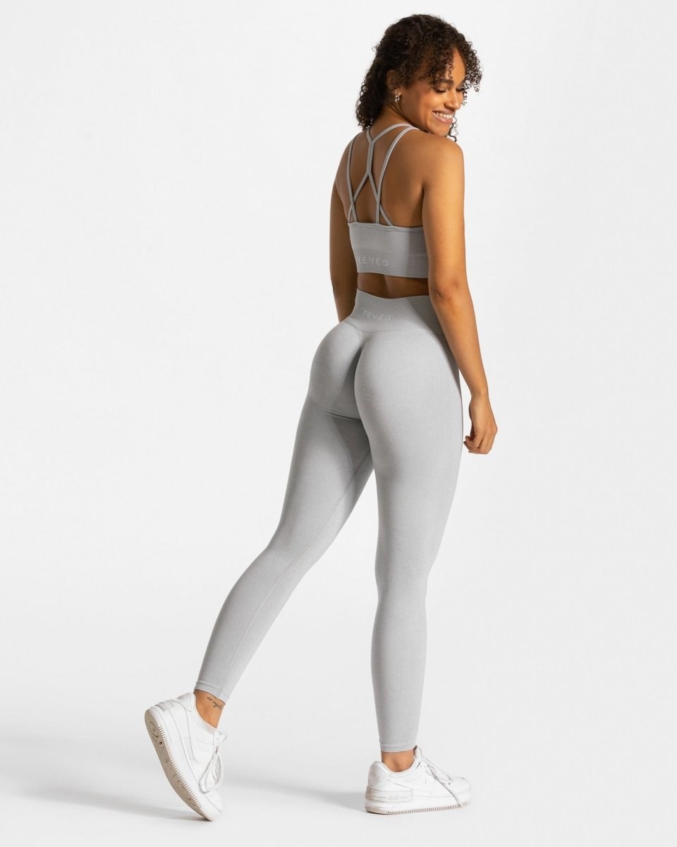 TEVEO Timeless Scrunch Bh Světle Šedé | MFYH-91058