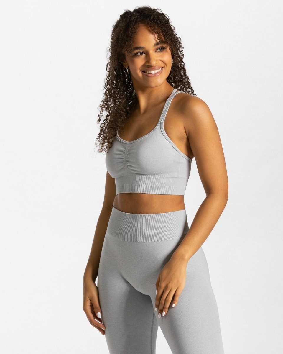TEVEO Timeless Scrunch Bh Světle Šedé | MFYH-91058