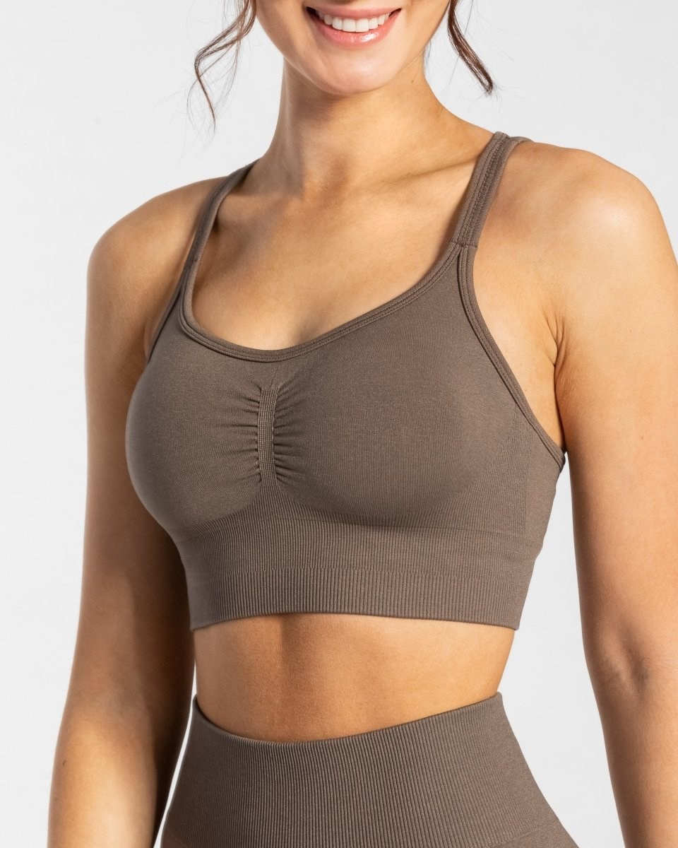 TEVEO Timeless Scrunch Bh Taupe | NOHR-79164
