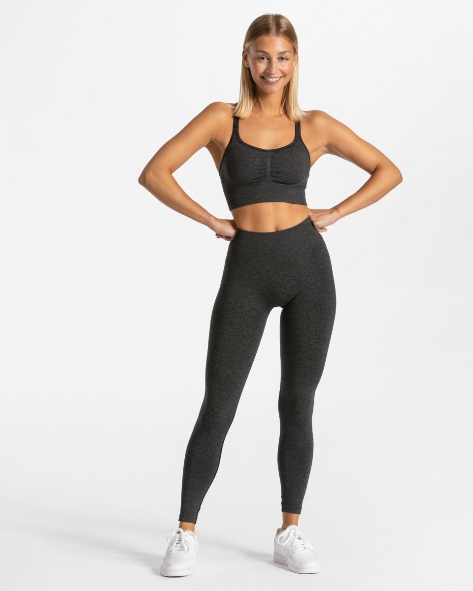 TEVEO Timeless Scrunch Bh Tmavě Šedé | PSUA-46327