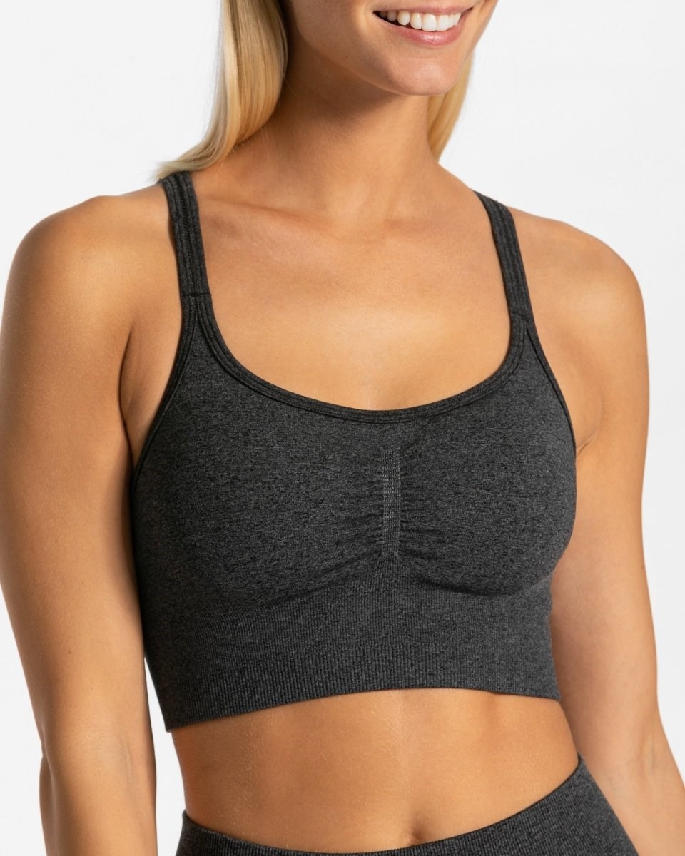 TEVEO Timeless Scrunch Bh Tmavě Šedé | PSUA-46327
