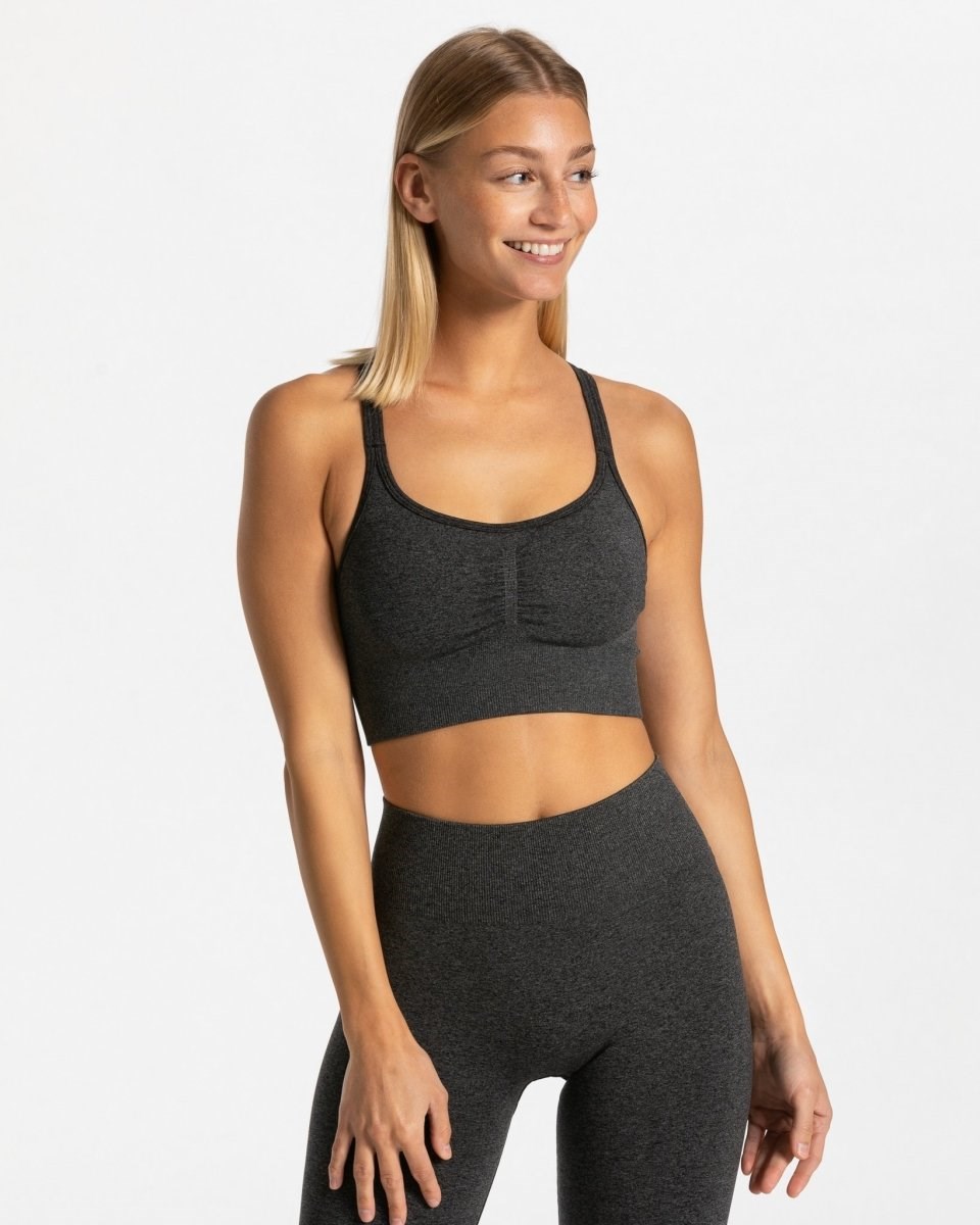 TEVEO Timeless Scrunch Bh Tmavě Šedé | PSUA-46327