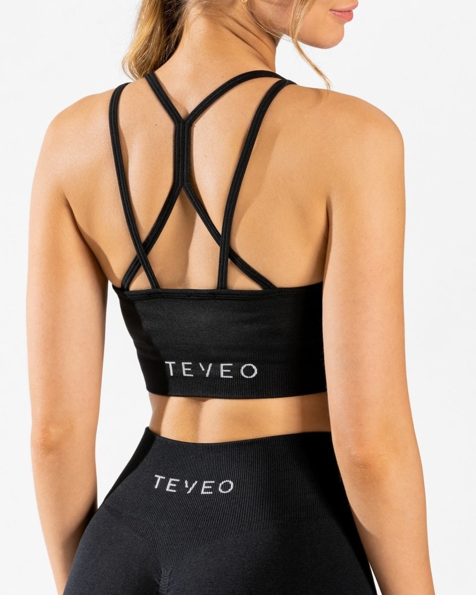 TEVEO Timeless Scrunch Bh Černé | NCVH-94231