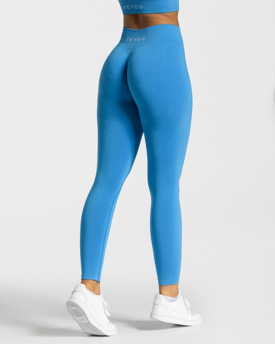 TEVEO Timeless Scrunch Leggings Blankyt | URYK-59841