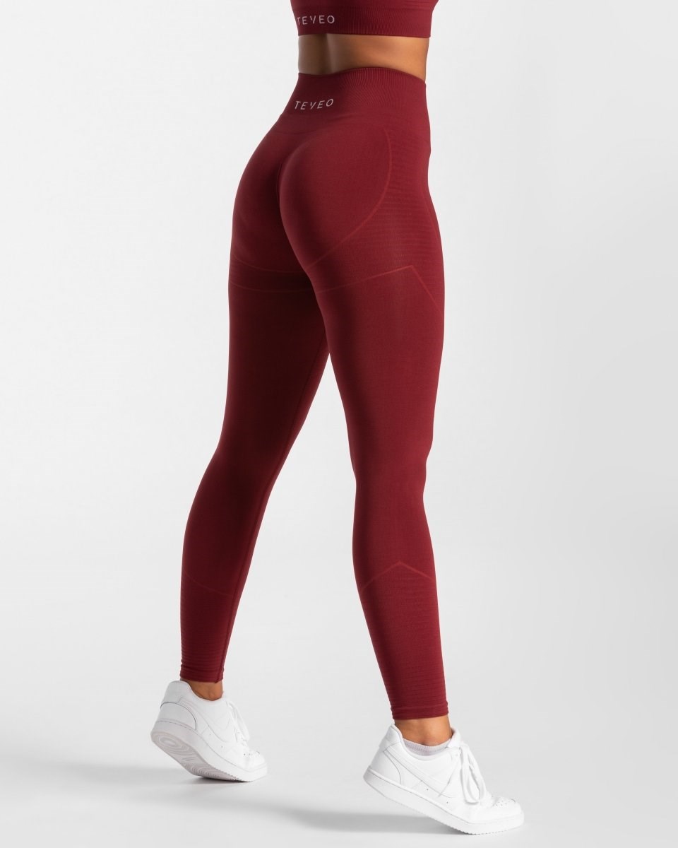 TEVEO True Leggings Červené | RTSW-37250