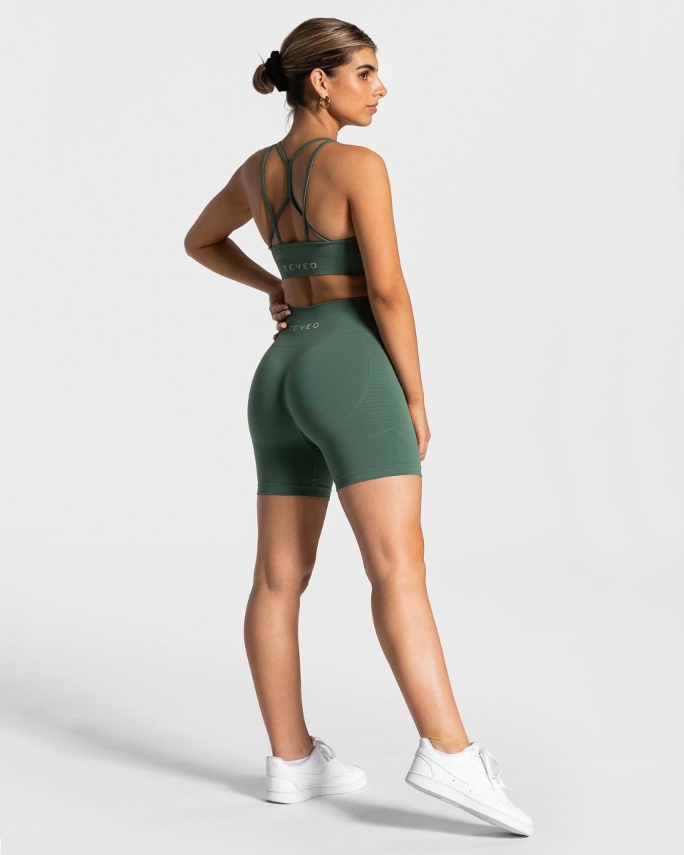 TEVEO True Shorts Tmavě Zelene | ARES-91045