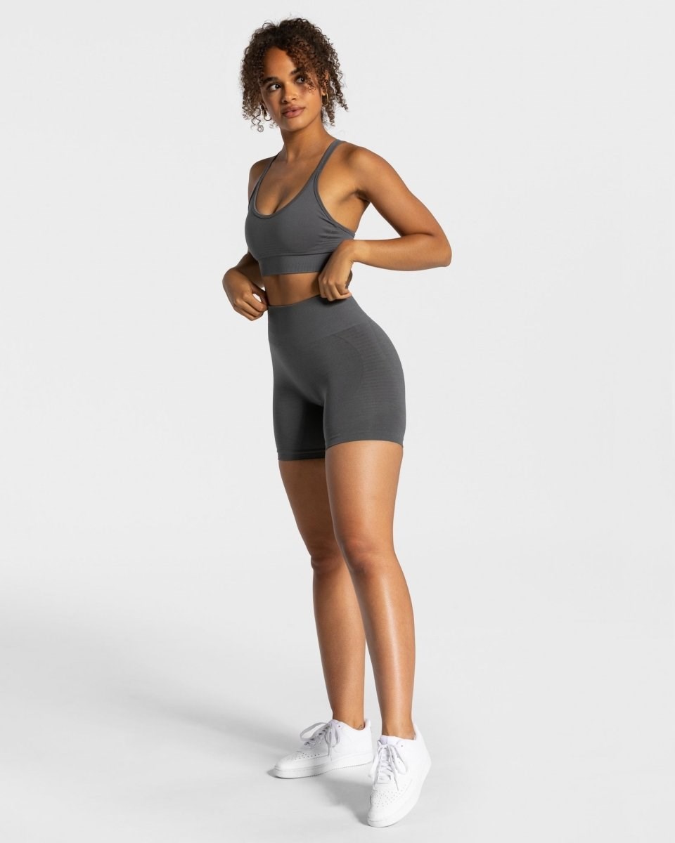 TEVEO True Shorts Tmavě Šedé | QOZW-86041