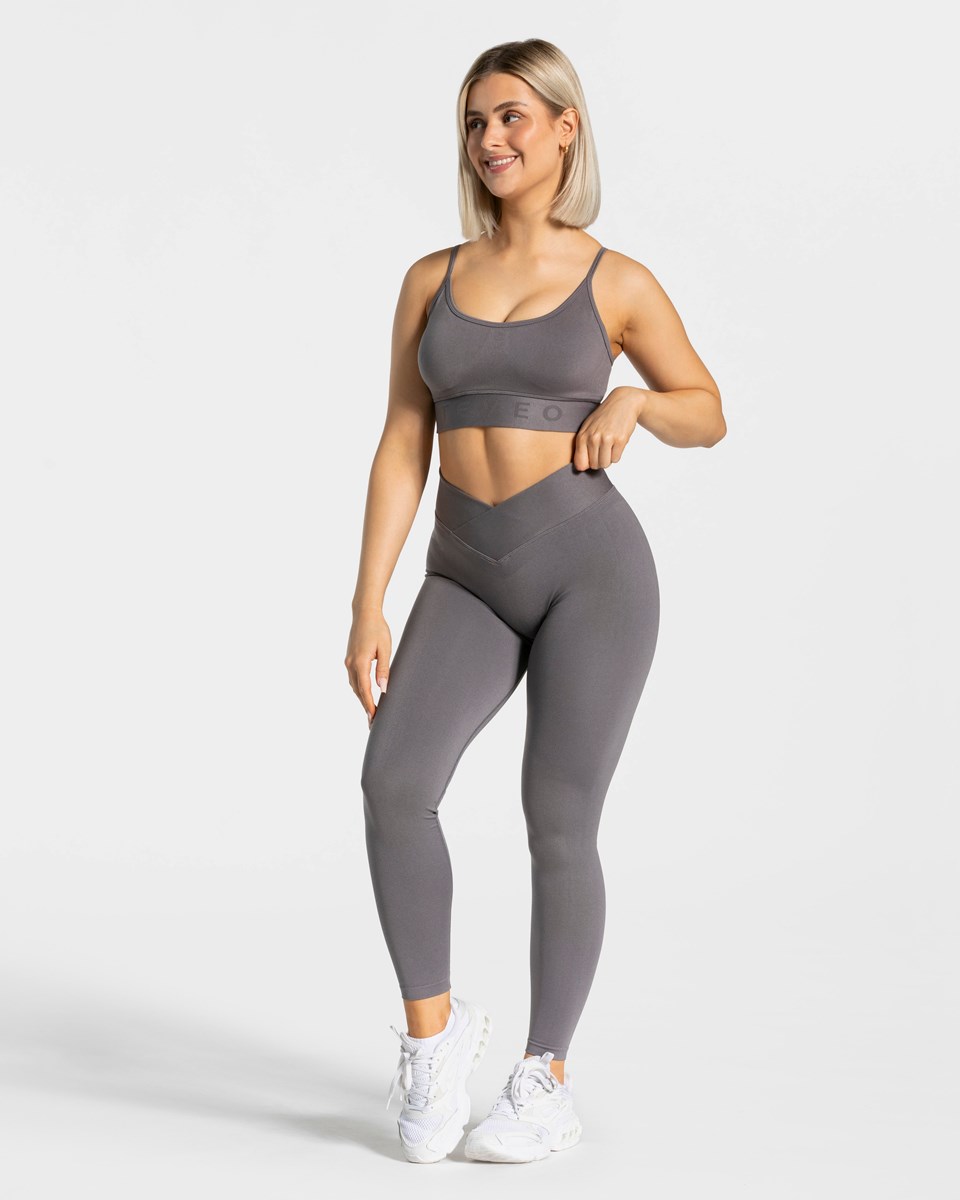 TEVEO V-Shape Leggings Graphit | JYHX-23541
