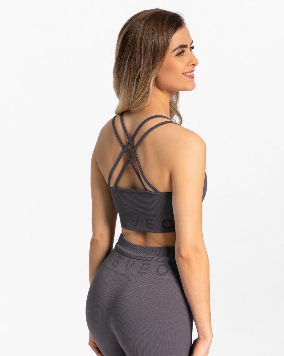 TEVEO Žebrovaný BH Gray | NSRO-02784