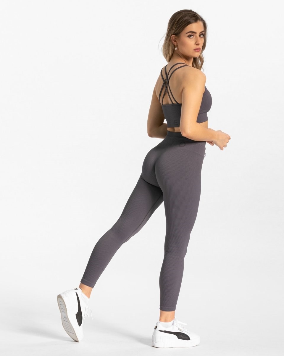 TEVEO Žebrovaný BH Gray | NSRO-02784