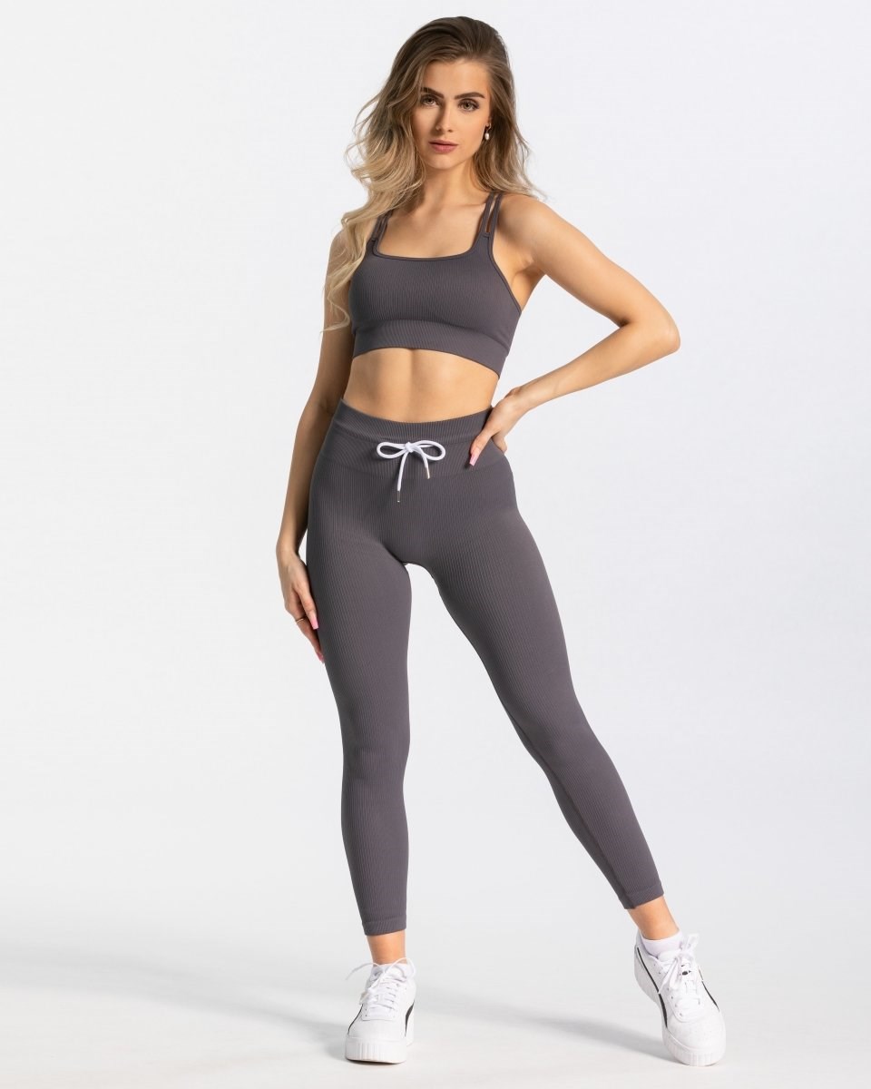 TEVEO Žebrovaný BH Gray | NSRO-02784