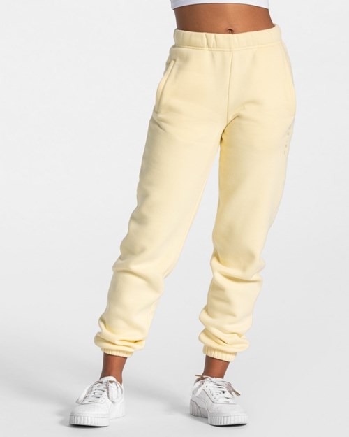 TEVEO Iconic Oversized Jogger Žluté | DSRN-60593