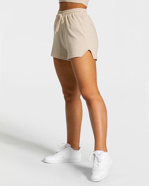 TEVEO Lounge Shorts Béžový | DXWJ-16079