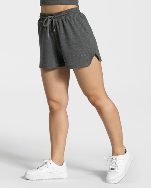 TEVEO Lounge Shorts Tmavě Šedé | ORYF-46520