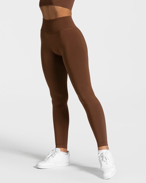 TEVEO Sensation Leggings Karamell | UZWH-91056