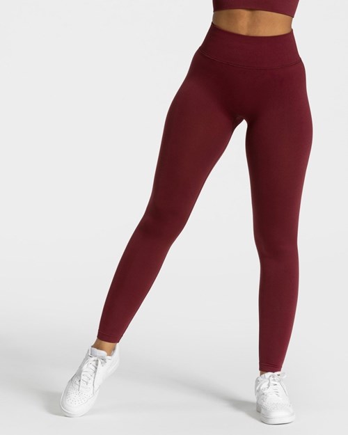 TEVEO Sensation Leggings Červené | DZOM-93482