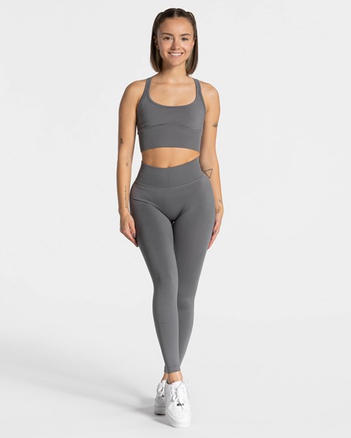 TEVEO Statement Scrunch Leggings Graphit | GUCD-42578