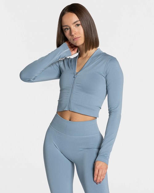 TEVEO Statement Zip Jackets Blankyt | FNMR-35947