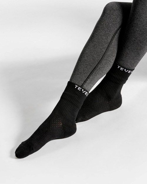 TEVEO TEVEO Air Socken (2er) Černé | DRQG-87503