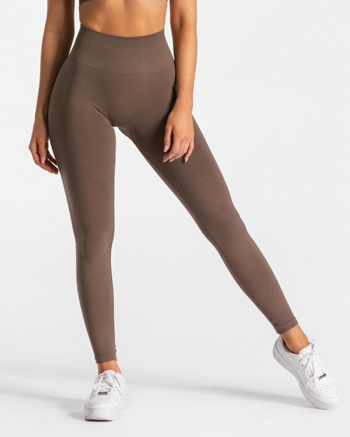 TEVEO True Leggings Braun | PBUF-18260